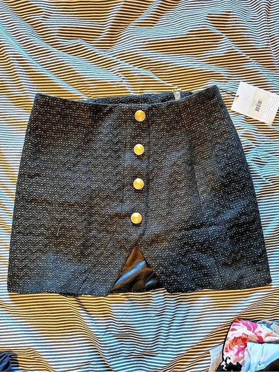 Nookie Dresses & Skirts - Nookie Queen Skirt Black Mini Skirt Size Large NWT